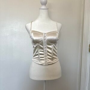 Women's White Corset